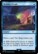 Birthday Escape [LTR - 43] - Cartes Sportives Rive Sud