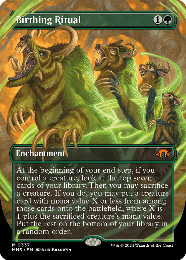 Birthing Ritual (Borderless) [MH3 - 337] - Cartes Sportives Rive Sud