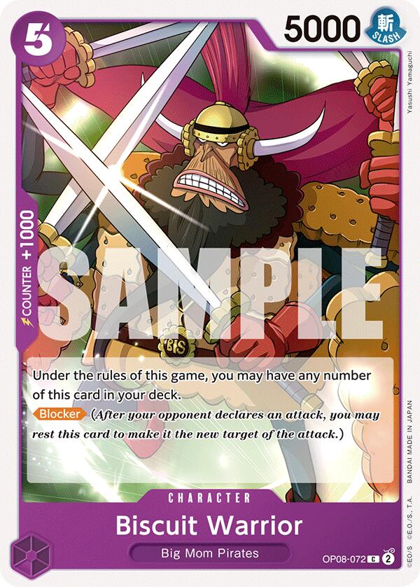 Biscuit Warrior [OP08 - OP08 - 072] - Cartes Sportives Rive Sud