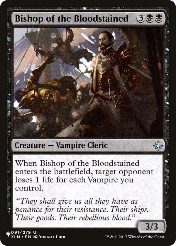 Bishop of the Bloodstained [LIST - 091/279] - Cartes Sportives Rive Sud