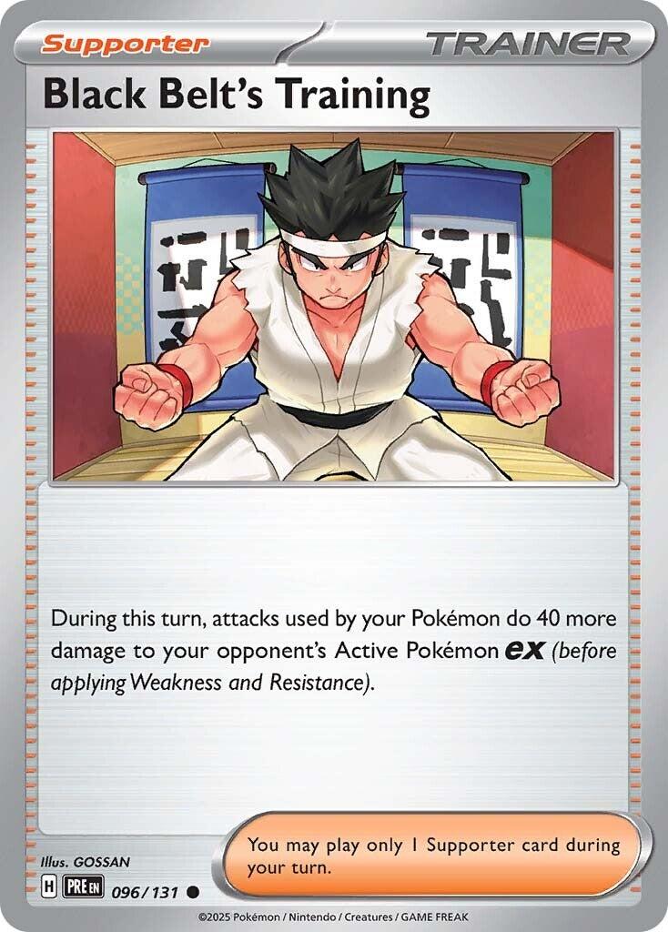 Black Belt's Training - 096/131 [PRE - 096/131] - Cartes Sportives Rive Sud