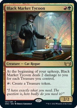 Black Market Tycoon [SNC - 167] - Cartes Sportives Rive Sud