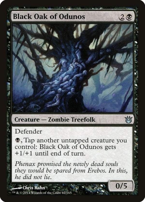 Black Oak of Odunos [BNG - 62] - Cartes Sportives Rive Sud