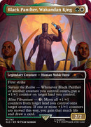 Black Panther, Wakandan King (Rainbow Foil) [SLD - 1747] - Cartes Sportives Rive Sud
