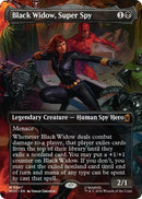 Black Widow, Super Spy (Borderless) (0347) [MSH - 0347] - Cartes Sportives Rive Sud