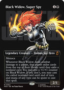 Black Widow, Super Spy (Borderless) (0364) [MSH - 0364] - Cartes Sportives Rive Sud