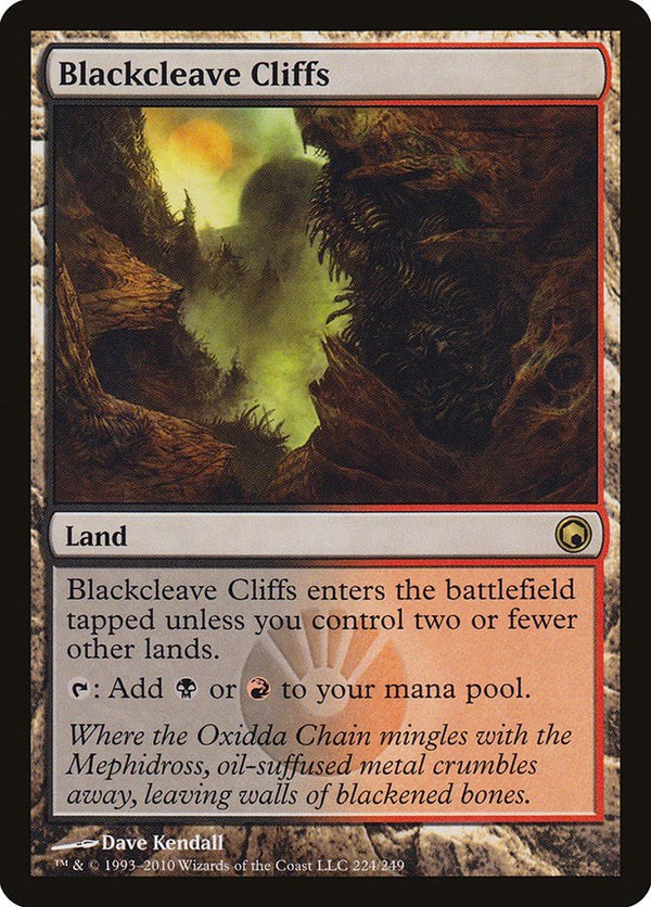 Blackcleave Cliffs [SOM - 224] - Cartes Sportives Rive Sud