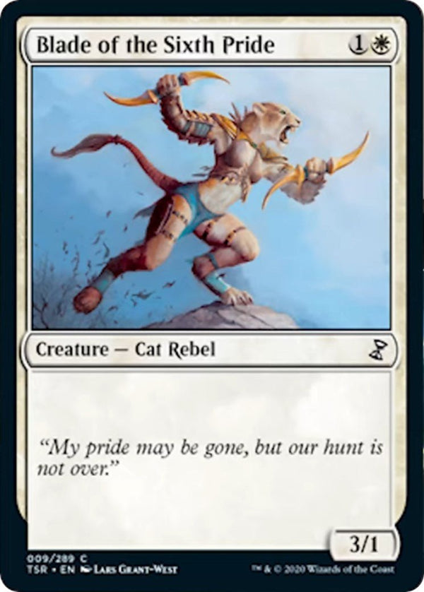 Blade of the Sixth Pride [TSR - 9] - Cartes Sportives Rive Sud