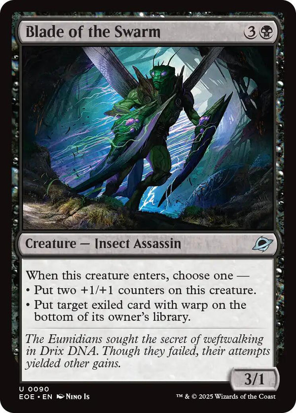 Blade of the Swarm [EOE - 90] - Cartes Sportives Rive Sud