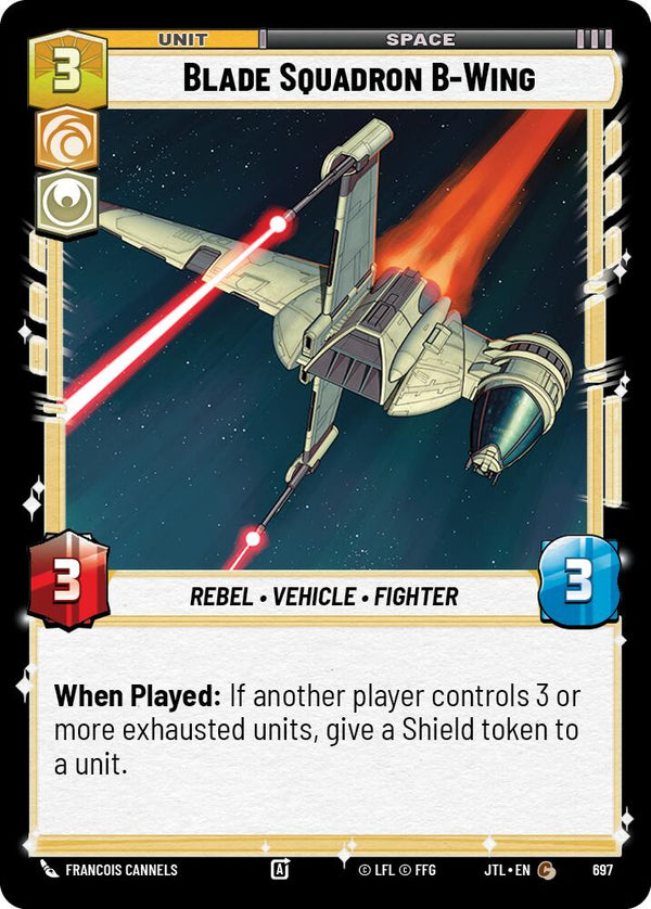 Blade Squadron B - Wing (Foil) [JTL - 697] - Cartes Sportives Rive Sud