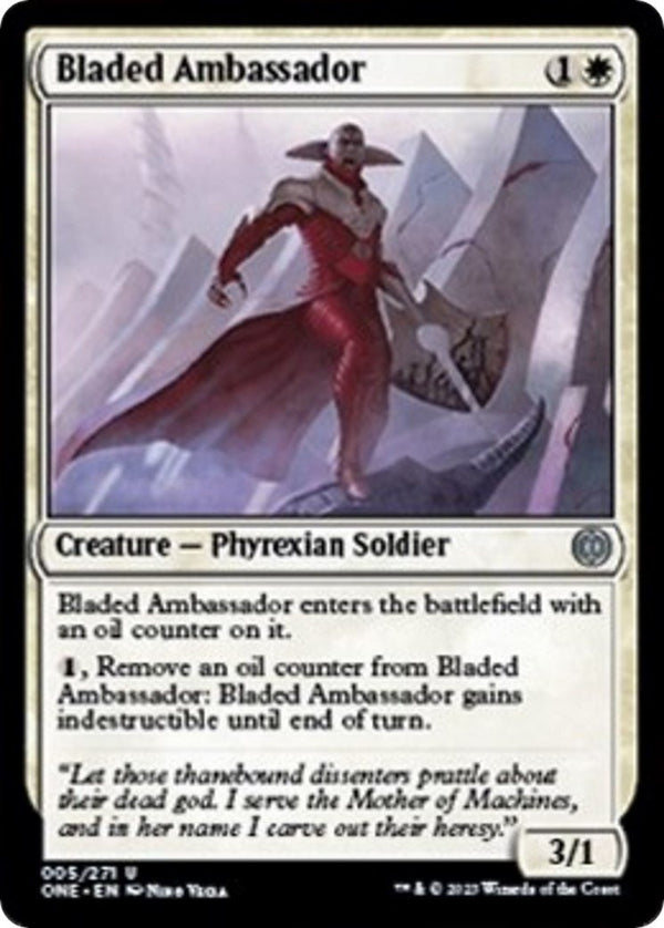 Bladed Ambassador [ONE - 5] - Cartes Sportives Rive Sud