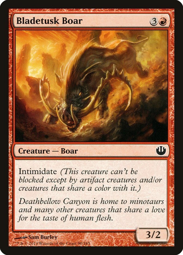 Bladetusk Boar [JOU - 90] - Cartes Sportives Rive Sud
