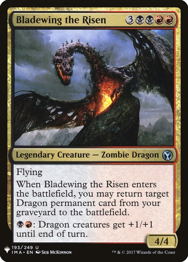 Bladewing the Risen [LIST - 193] - Cartes Sportives Rive Sud