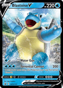 Blastoise V - SWSH101 [SWSD - SWSH101] - Cartes Sportives Rive Sud