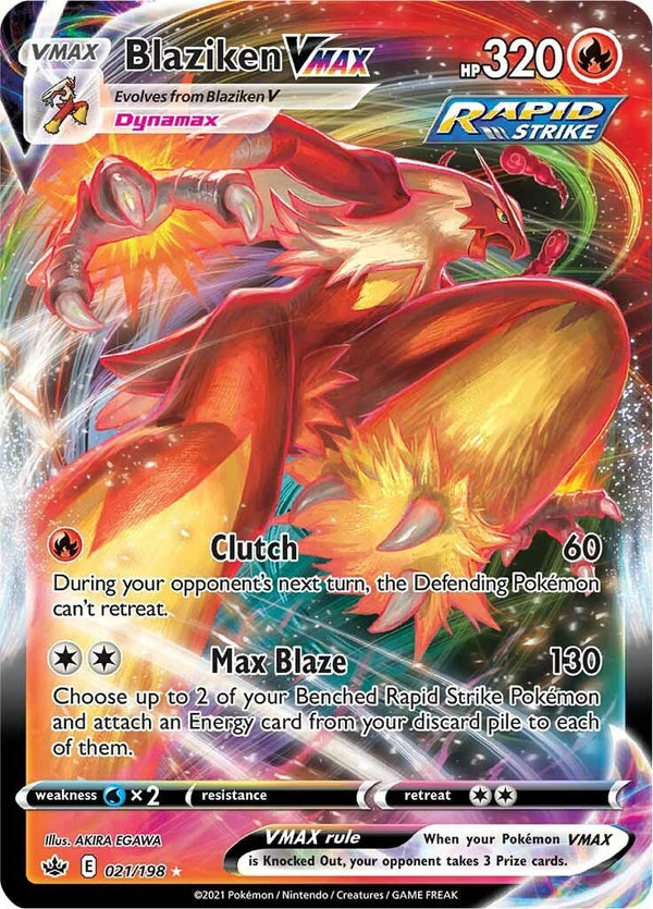 Blaziken VMAX [SWSH06 - 021/198] - Cartes Sportives Rive Sud
