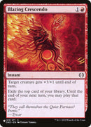 Blazing Crescendo [LIST - 123/271] - Cartes Sportives Rive Sud