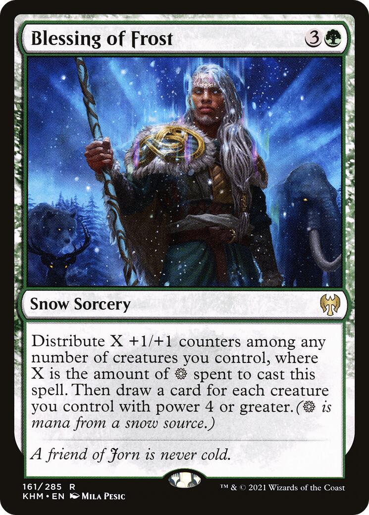 Blessing of Frost [KHM - 161] - Cartes Sportives Rive Sud