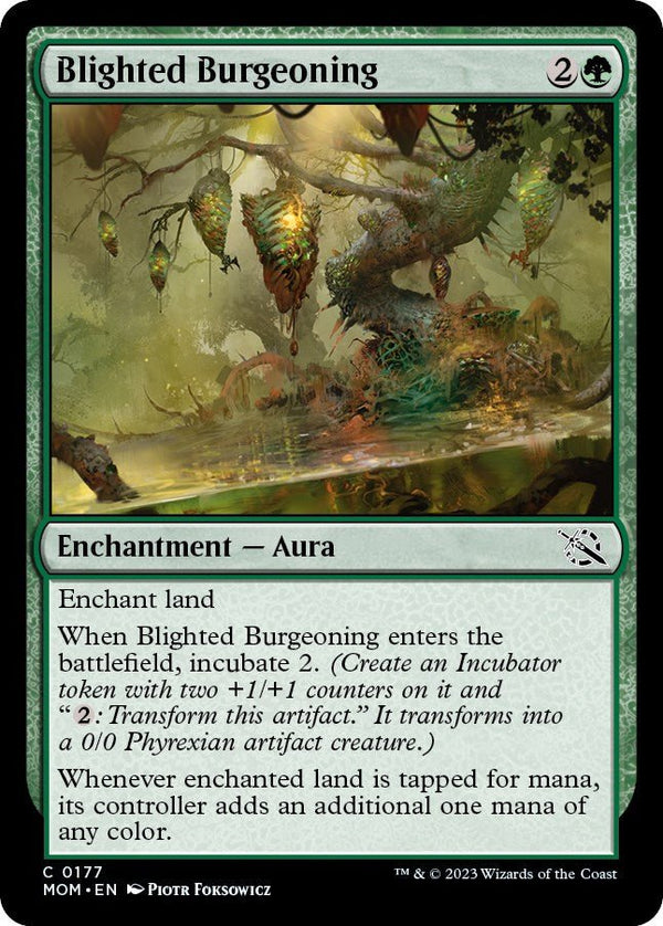 Blighted Burgeoning [MOM - 177] - Cartes Sportives Rive Sud