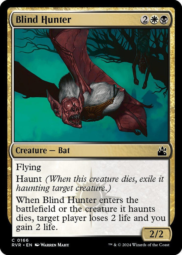 Blind Hunter [RVR - 166] - Cartes Sportives Rive Sud