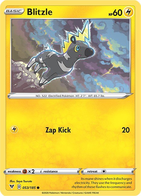 Blitzle [SWSH04 - 053/185] - Cartes Sportives Rive Sud
