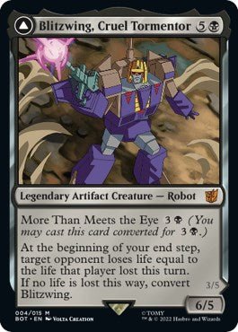 Blitzwing, Cruel Tormentor [BOT - 4] - Cartes Sportives Rive Sud
