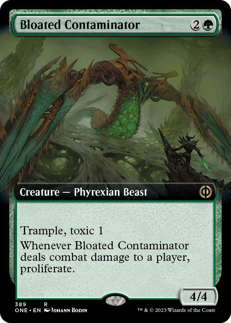 Bloated Contaminator (Extended Art) [ONE - 389] - Cartes Sportives Rive Sud