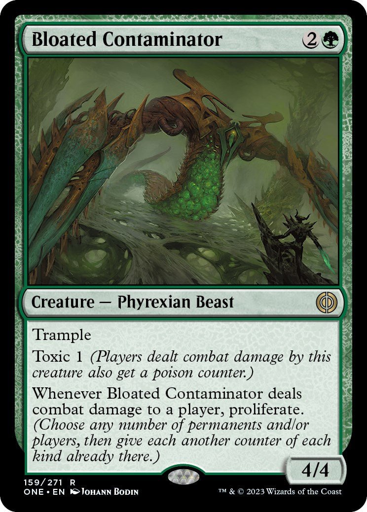 Bloated Contaminator [ONE - 159] - Cartes Sportives Rive Sud