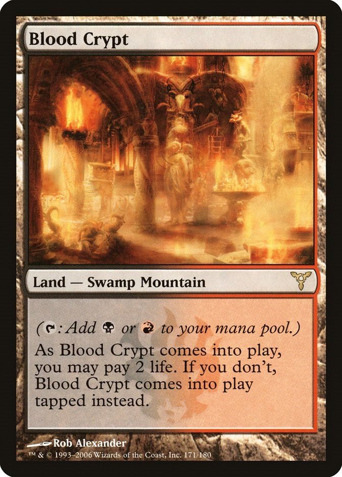 Blood Crypt [DIS - 171] - Cartes Sportives Rive Sud