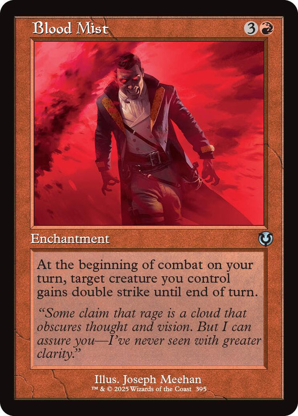 Blood Mist (Retro Frame) [INR - 395] - Cartes Sportives Rive Sud