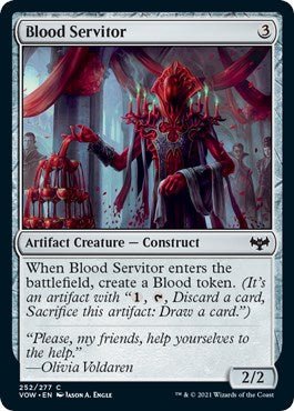 Blood Servitor [VOW - 252] - Cartes Sportives Rive Sud