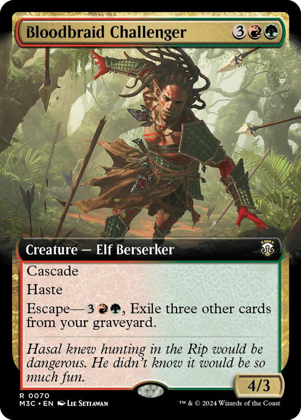 Bloodbraid Challenger (Extended Art) [M3C - 70] - Cartes Sportives Rive Sud