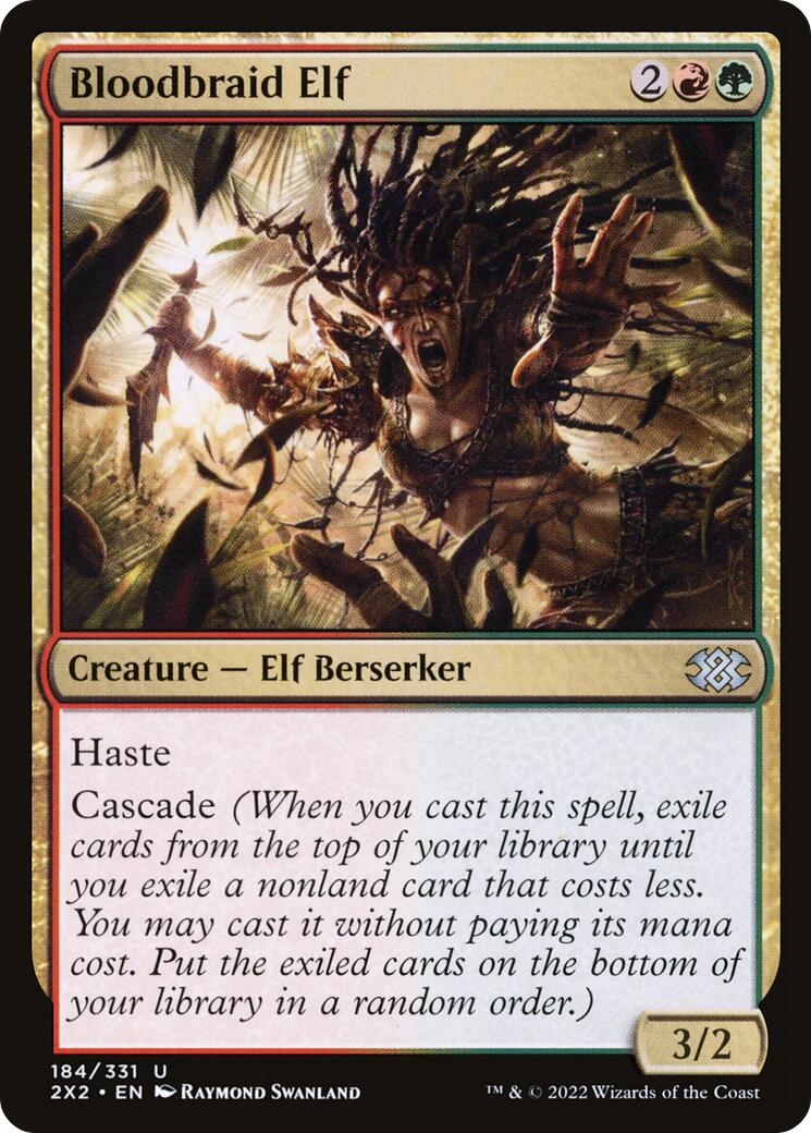 Bloodbraid Elf [2X2 - 184] - Cartes Sportives Rive Sud