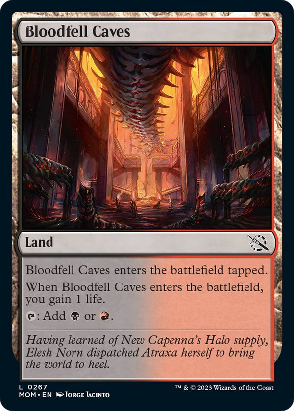 Bloodfell Caves [MOM - 267] - Cartes Sportives Rive Sud