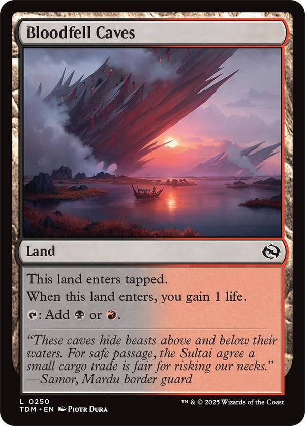 Bloodfell Caves [TDM - 250] - Cartes Sportives Rive Sud