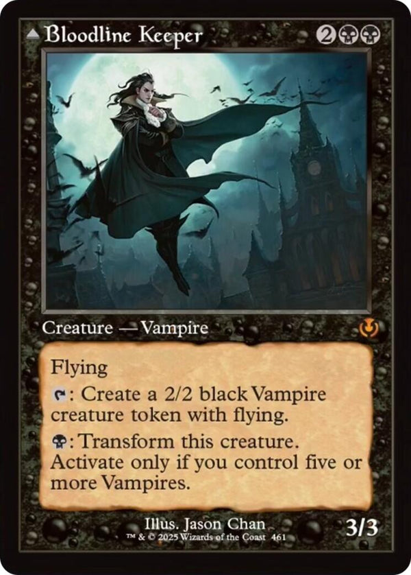Bloodline Keeper (Retro Frame) [INR - 461] - Cartes Sportives Rive Sud