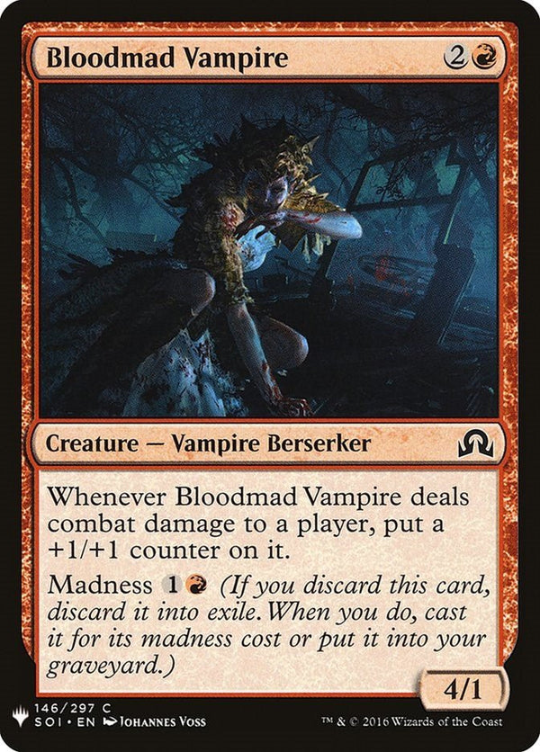 Bloodmad Vampire [LIST - 146] - Cartes Sportives Rive Sud