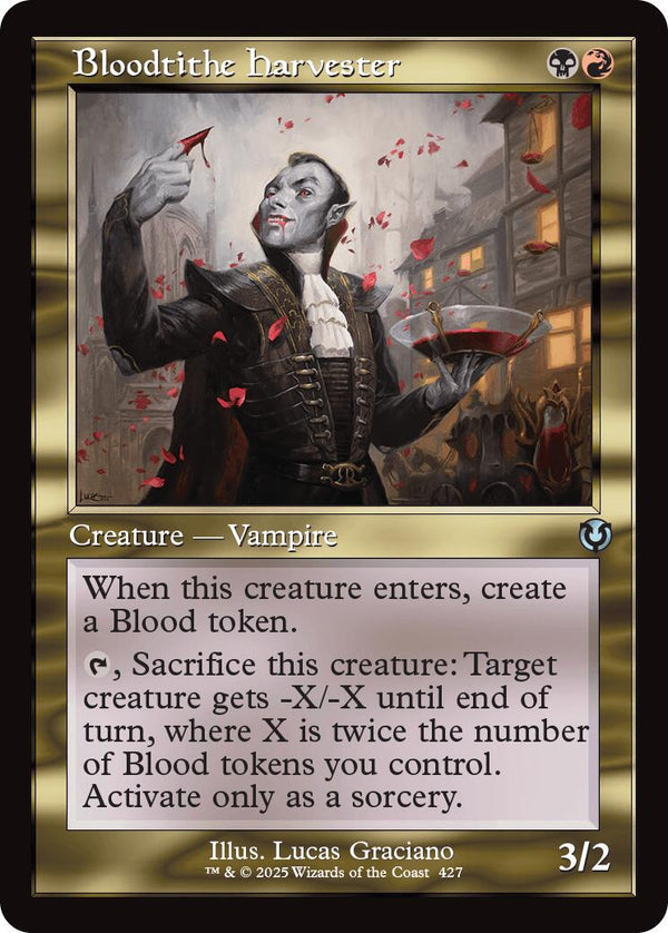 Bloodtithe Harvester (Retro Frame) [INR - 427] - Cartes Sportives Rive Sud