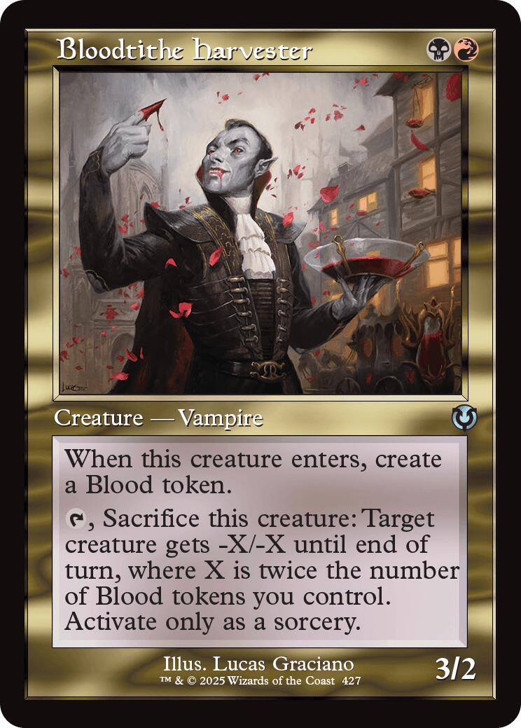 Bloodtithe Harvester (Retro Frame) [INR - 427] - Cartes Sportives Rive Sud