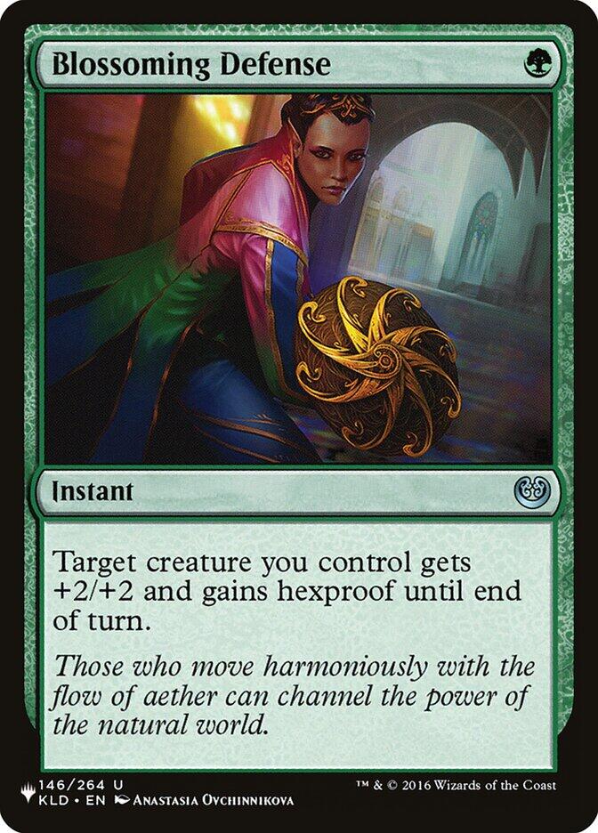 Blossoming Defense [LIST - 146/264] - Cartes Sportives Rive Sud