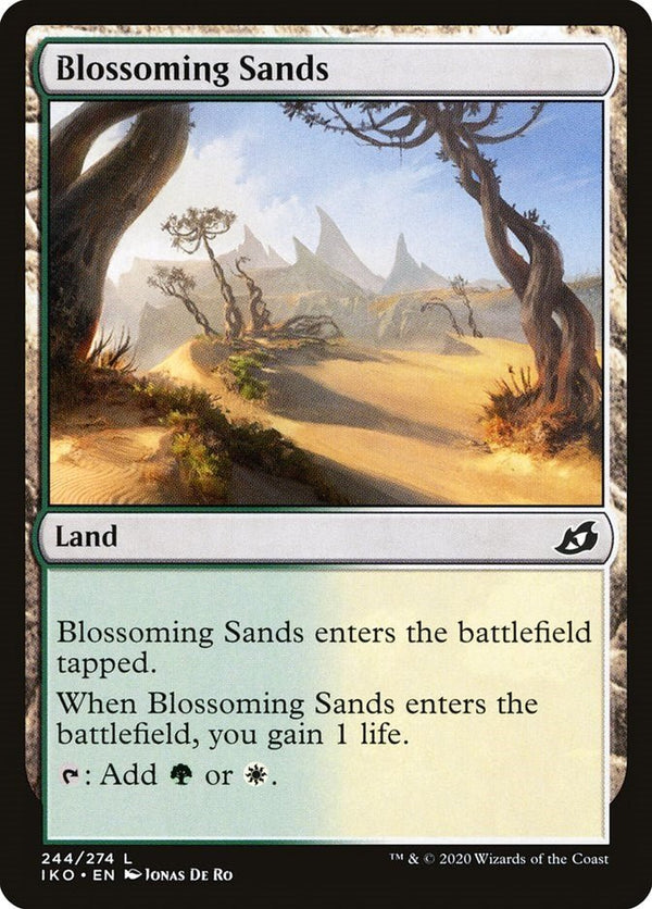 Blossoming Sands [IKO - 244] - Cartes Sportives Rive Sud