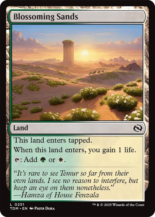 Blossoming Sands [TDM - 251] - Cartes Sportives Rive Sud