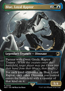 Blue, Loyal Raptor (Borderless) [REX - 8] - Cartes Sportives Rive Sud