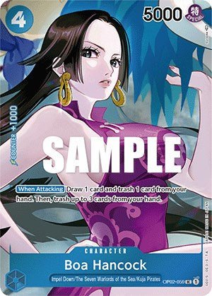 Boa Hancock (Box Topper) [OP02 - OP02 - 059] - Cartes Sportives Rive Sud