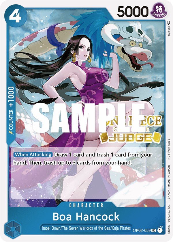 Boa Hancock (Judge) [OP - PR - OP02 - 059] - Cartes Sportives Rive Sud