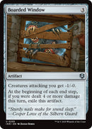 Boarded Window [INR - 255] - Cartes Sportives Rive Sud