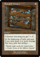 Boarded Window (Retro Frame) [INR - 439] - Cartes Sportives Rive Sud