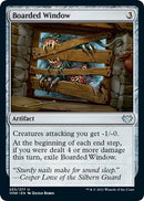 Boarded Window [VOW - 253] - Cartes Sportives Rive Sud