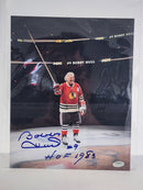 Bobby Hull Picture Autographed Authenticated 8X10 - Cartes Sportives Rive Sud