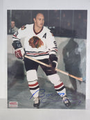 Bobby Hull Picture Autographed Authenticated 8X10 - Cartes Sportives Rive Sud