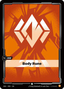 Body Rune [VEN - R04] - Cartes Sportives Rive Sud